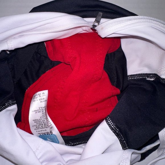 Insport Women's Black White Dri Tech 4-Way Cycling Pad Pro Suit, Size S NWT - Picture 9 of 16